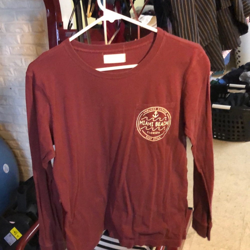 Men’s small miami beach long sleeve